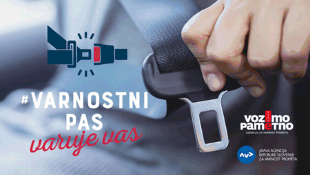 Varnostni pas varuje vas